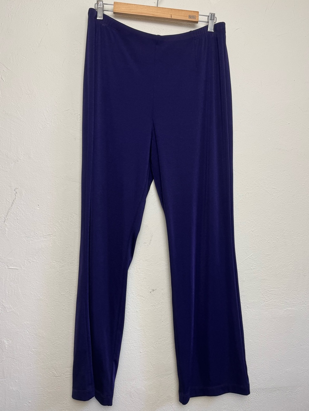 CHICOS Easywear Gorgeous Deep‎ Indigo Purple Pants